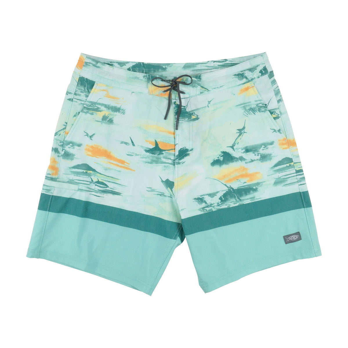 Mens AFTCO Cocoboardie Recycled Fishing Boardshorts