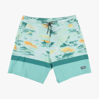 Mens AFTCO Cocoboardie Recycled Fishing Boardshorts