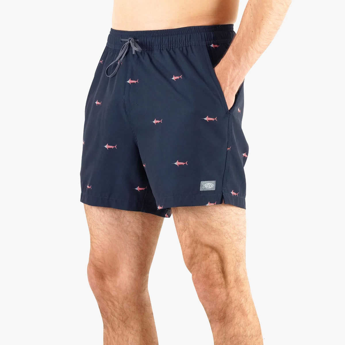 Mens AFTCO Strike Swim Shorts
