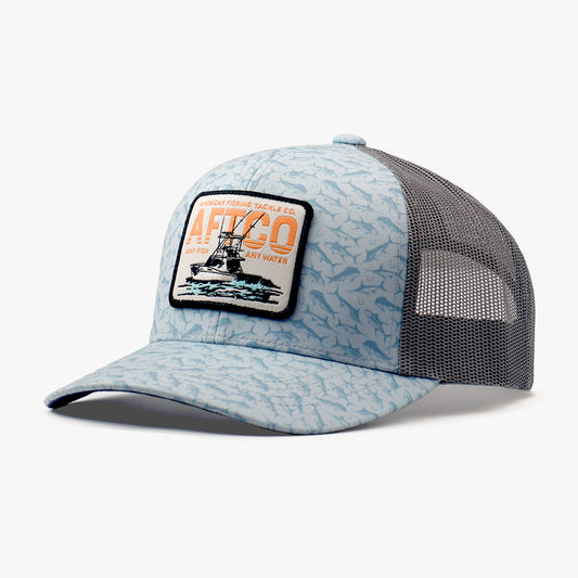 Mens AFTCO Mixed Bag Fishing Trucker Hat