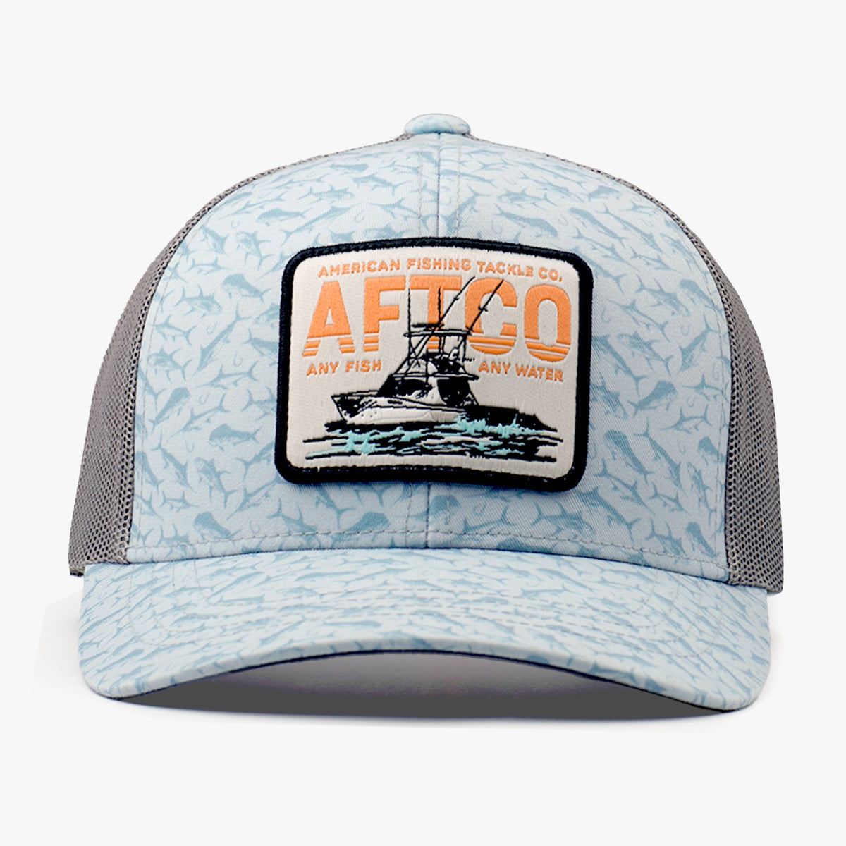 Mens AFTCO Mixed Bag Fishing Trucker Hat