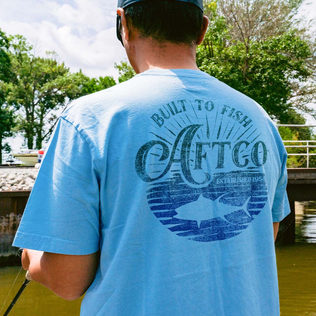 Mens AFTCO Alkaline SS T-Shirt