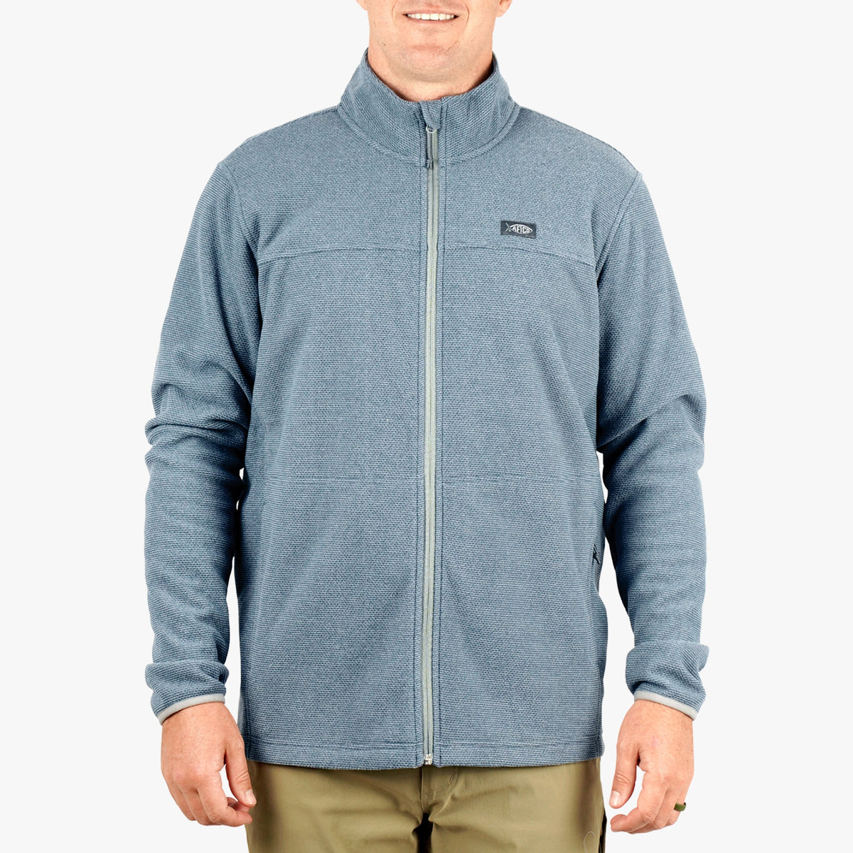 Mens AFTCO Sentinel Full Zip Fishing Fleece
