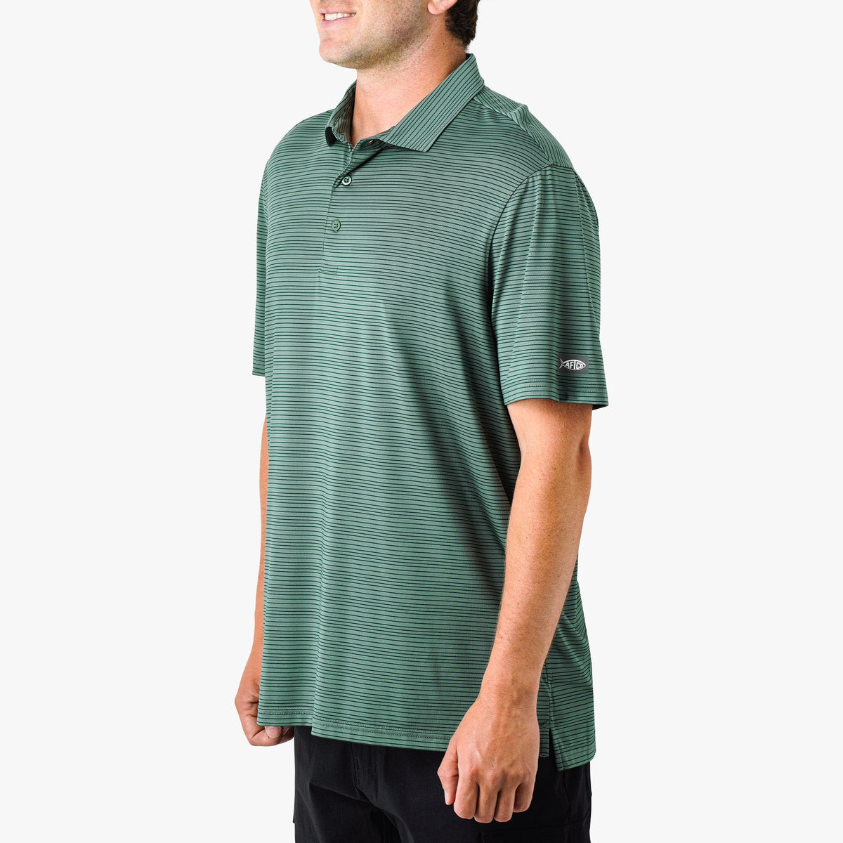 Mens AFTCO Link Performance Polo