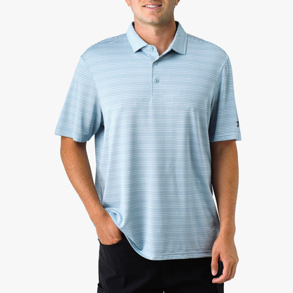 Mens AFTCO Link Performance Polo
