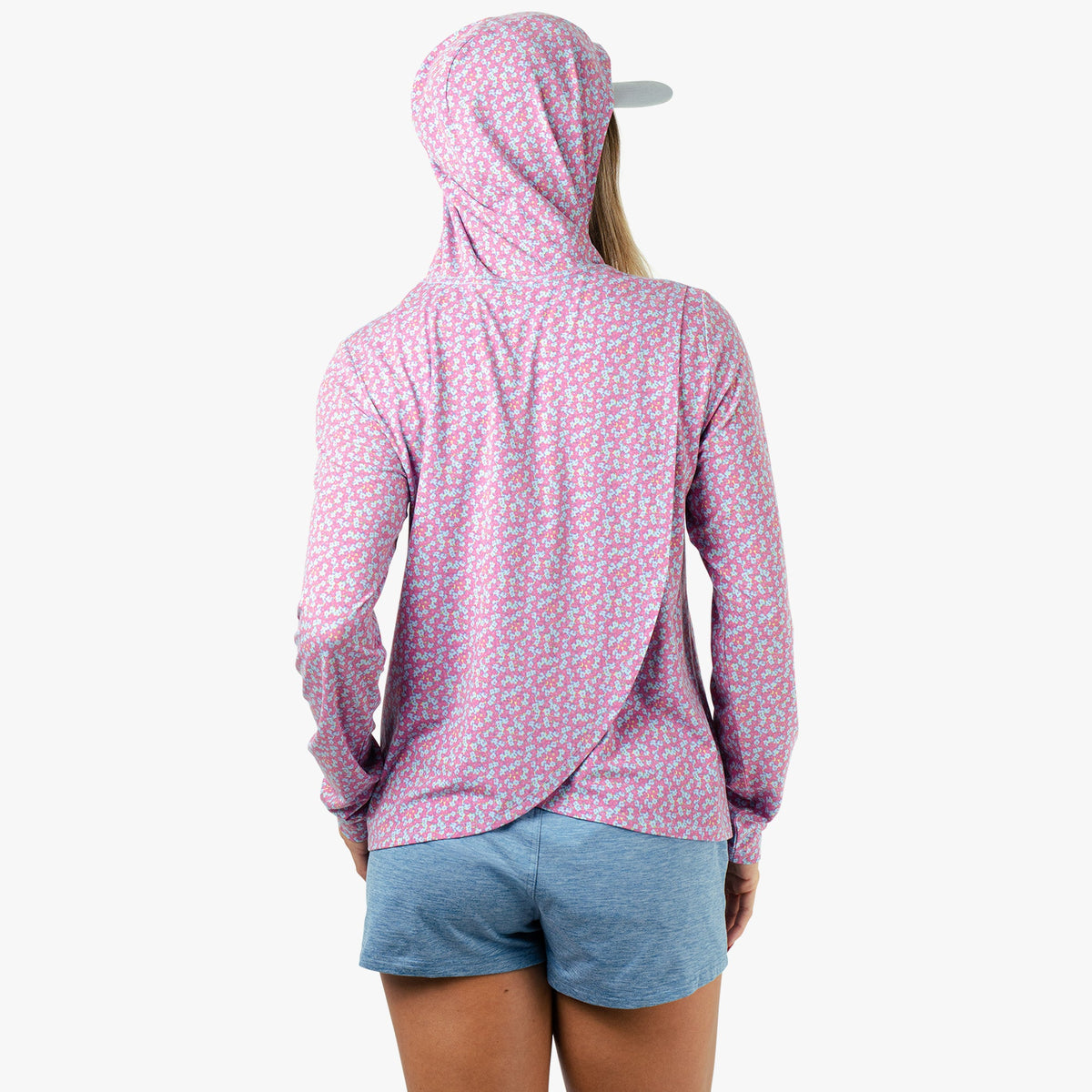 Womens AFTCO Women's Ocean Bound Hooded Performance Shirt