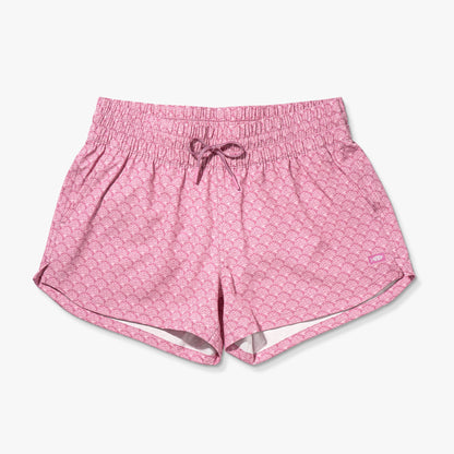 Womens AFTCO Women's Strike Printed Swim Shorts