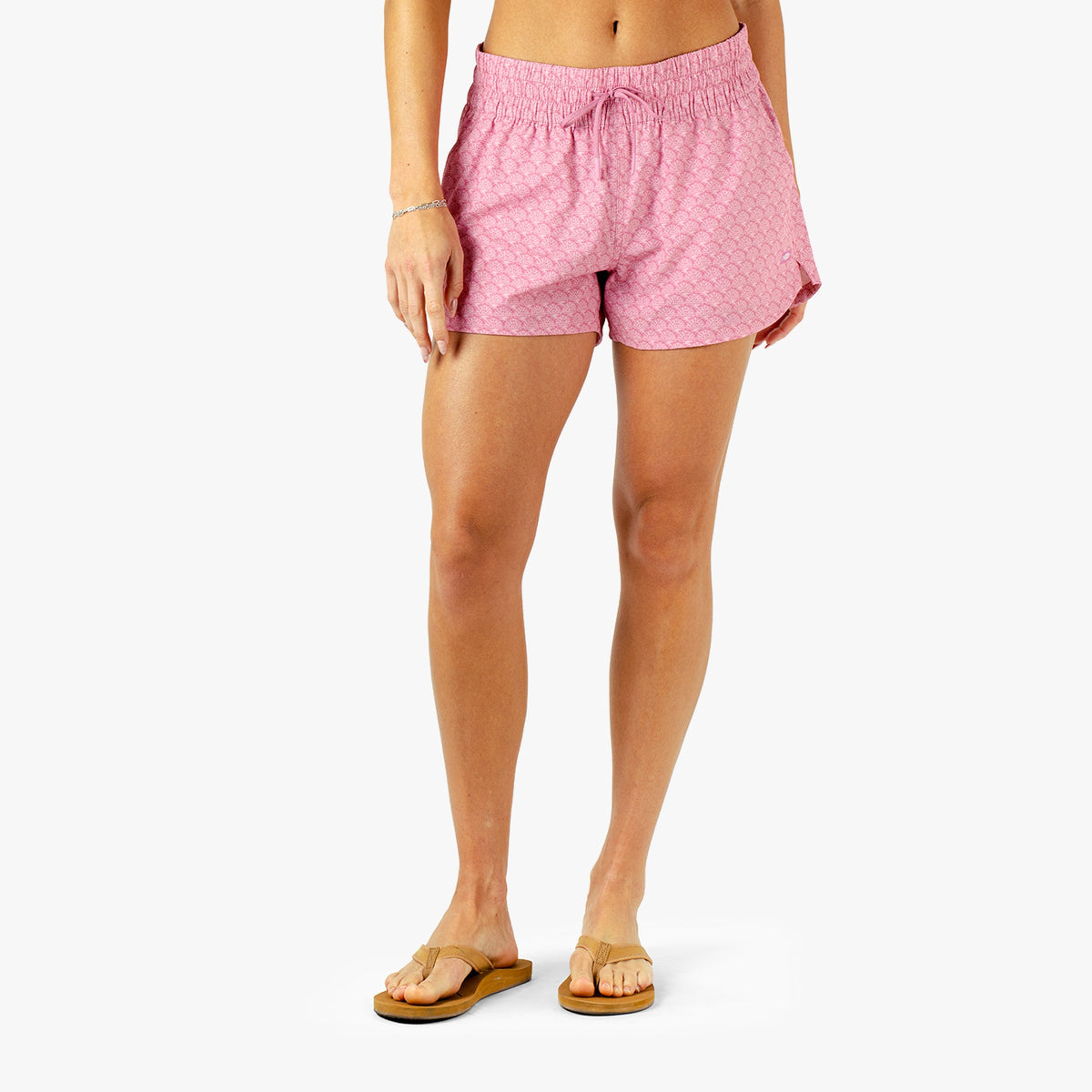 Womens AFTCO Women's Strike Printed Swim Shorts
