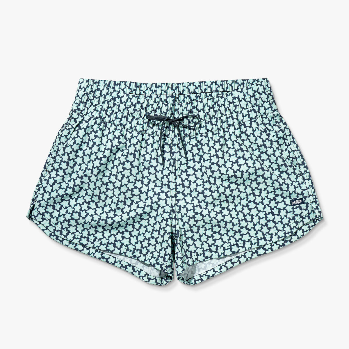 Womens AFTCO Women's Strike Printed Swim Shorts