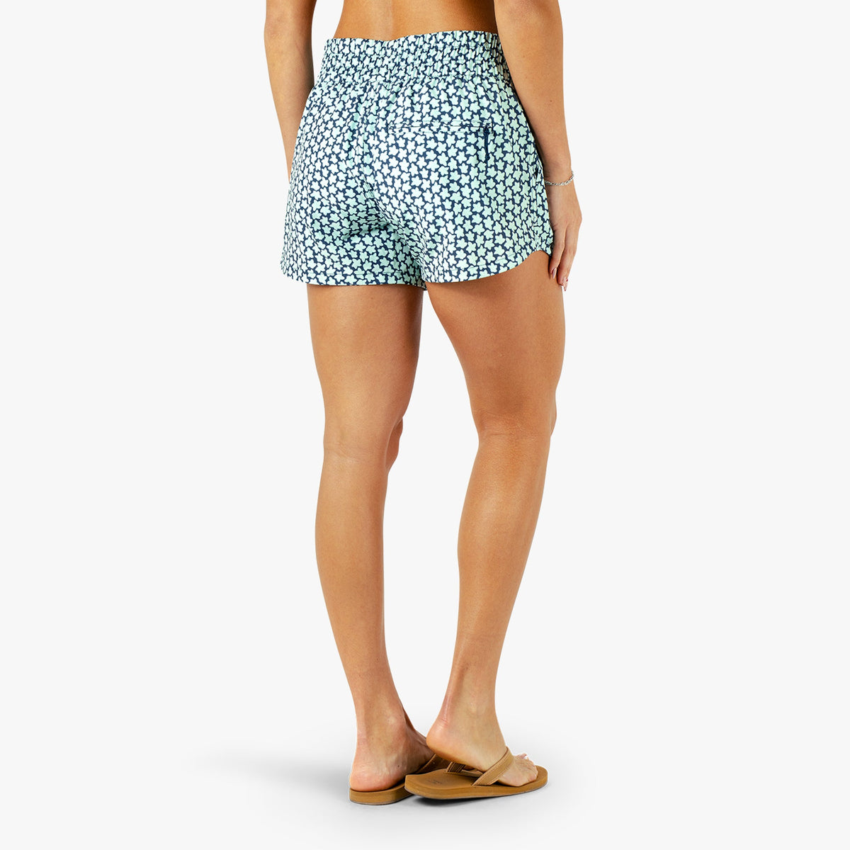 Womens AFTCO Women's Strike Printed Swim Shorts