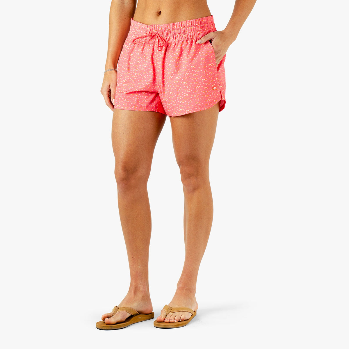 Womens AFTCO Women's Strike Printed Swim Shorts
