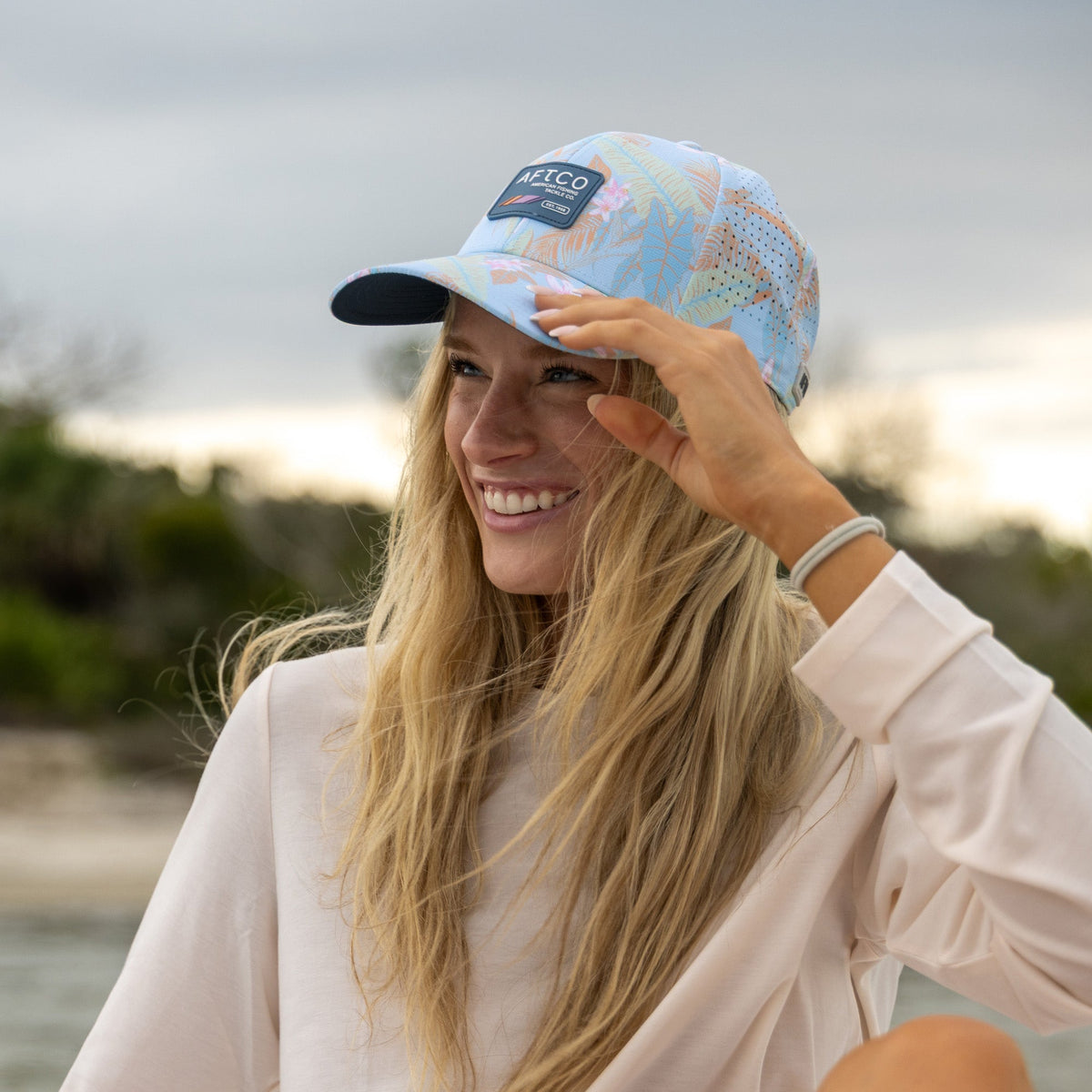 Womens AFTCO Women's Shoreline Tech Fishing Hat