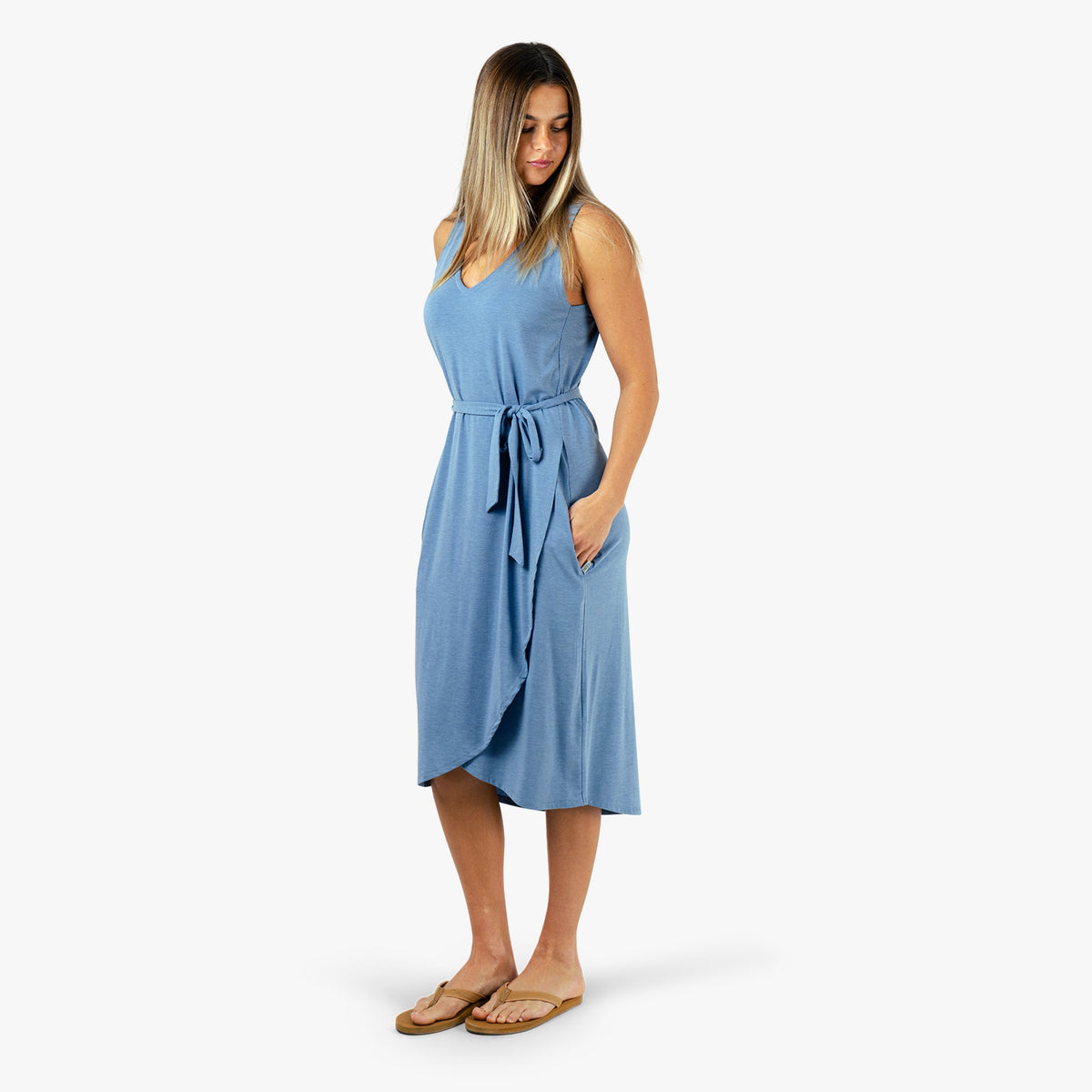 Womens AFTCO Women's Ocean Bound Sleeveless Quick Dry Dress