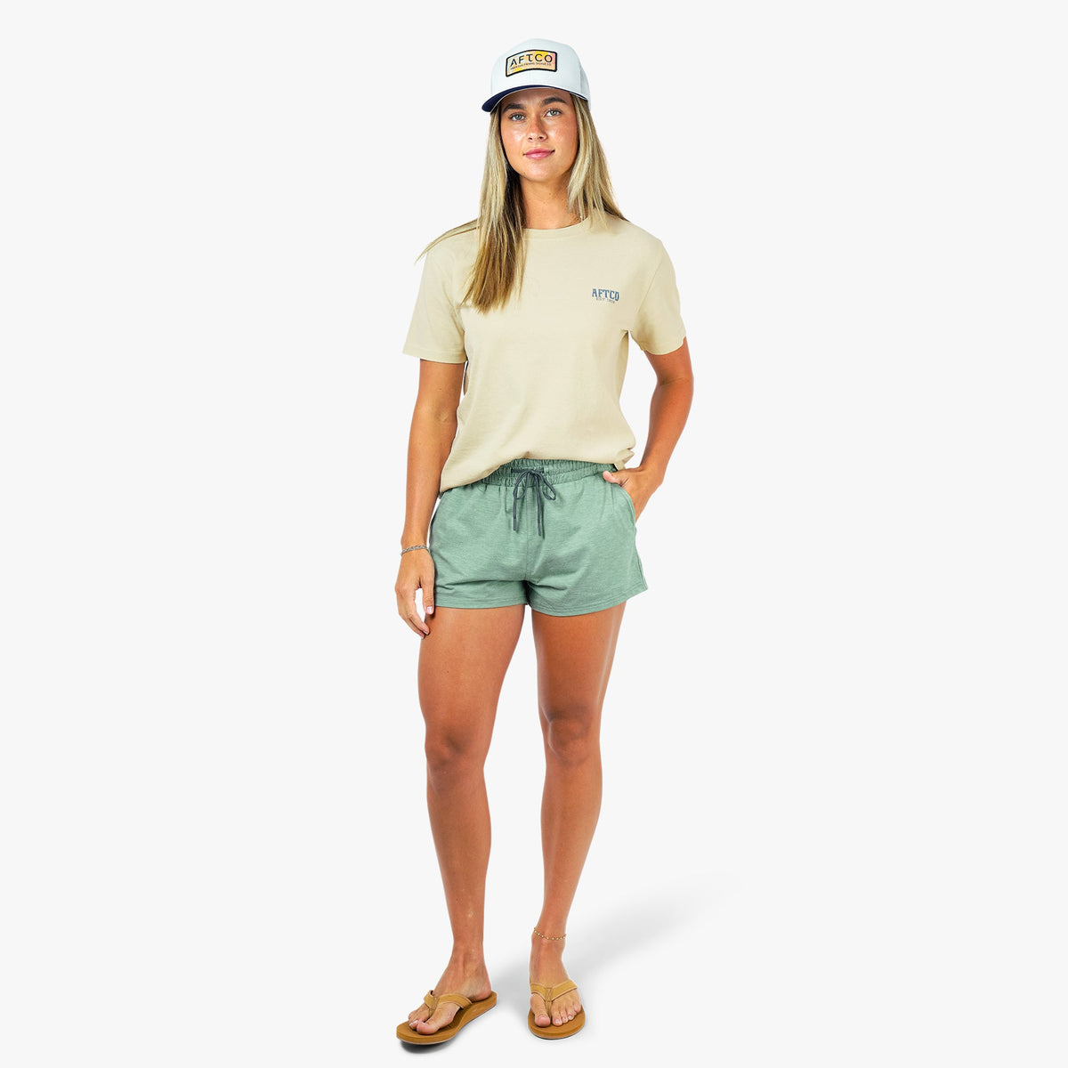 Womens AFTCO Women's Electrolyte Fishing Shorts