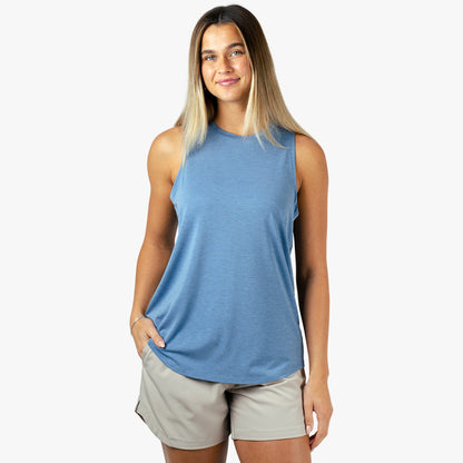 Womens AFTCO Women's Ocean Bound Performance Tank