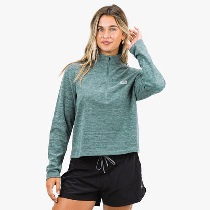 Womens AFTCO Women's Coastal Layer 1/4 Zip Fishing Pullover