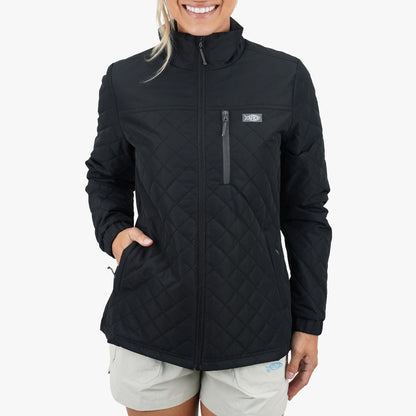 Womens AFTCO Women's Crosswind Puff Jacket