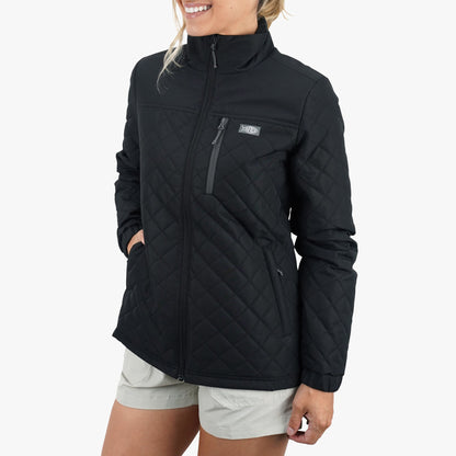 Womens AFTCO Women's Crosswind Puff Jacket