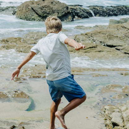 Kids AFTCO Youth Strike Printed Swim Shorts
