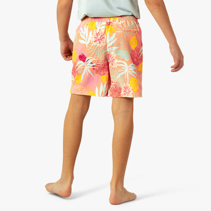 Kids AFTCO Youth Strike Printed Swim Shorts