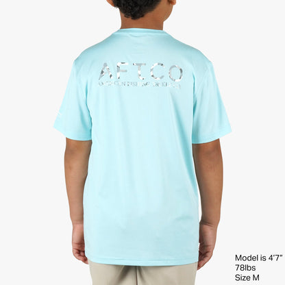 Kids AFTCO Youth Samurai SS Performance Shirt