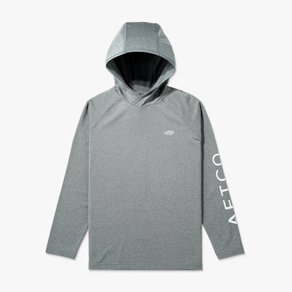 Kids AFTCO Youth Samurai Hood Performance LS Shirt