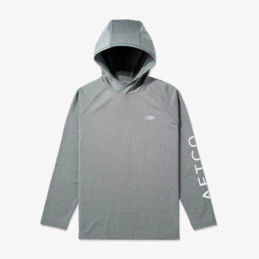 Kids AFTCO Youth Samurai Hood Performance LS Shirt