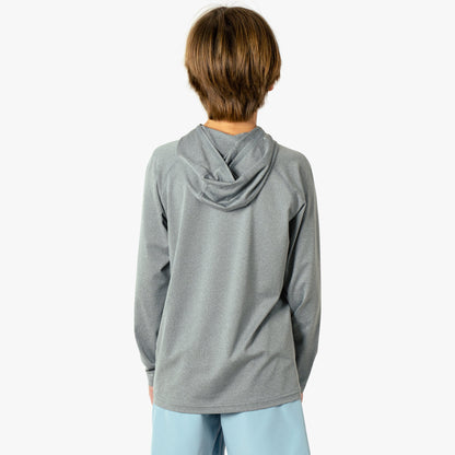 Kids AFTCO Youth Samurai Hood Performance LS Shirt