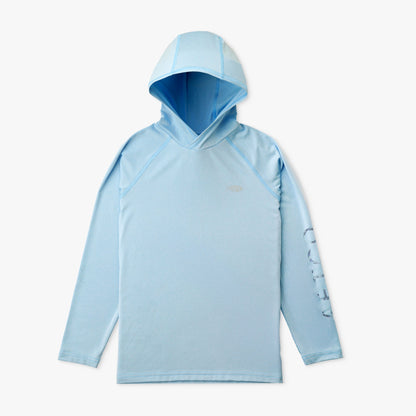 Kids AFTCO Youth Samurai Hood Performance LS Shirt