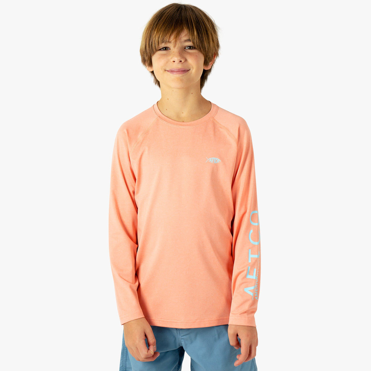 Kids AFTCO Youth Samurai Performance LS Shirt