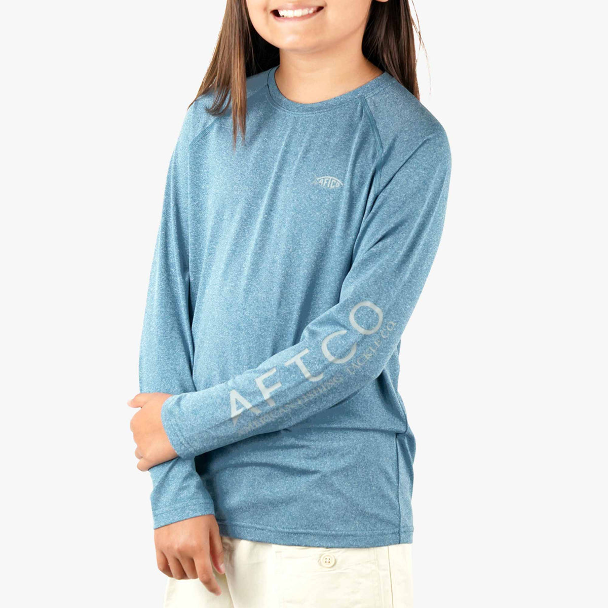 Kids AFTCO Youth Samurai Performance LS Shirt