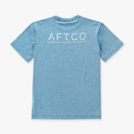 Kids|Mens AFTCO Youth Samurai SS Performance Shirt