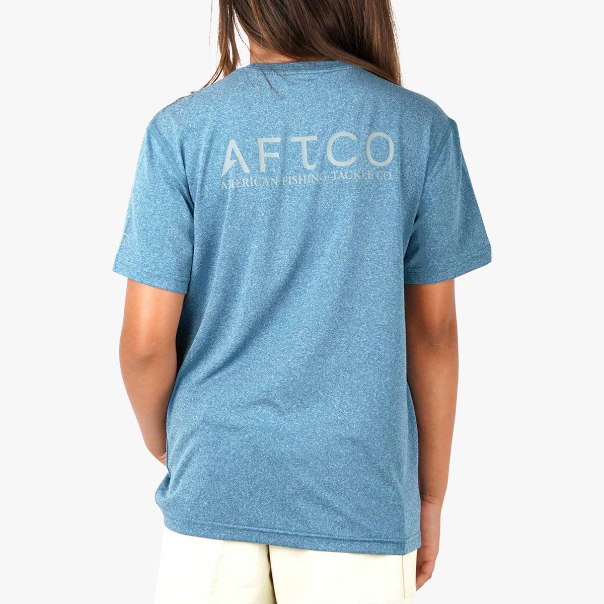 Kids|Mens AFTCO Youth Samurai SS Performance Shirt