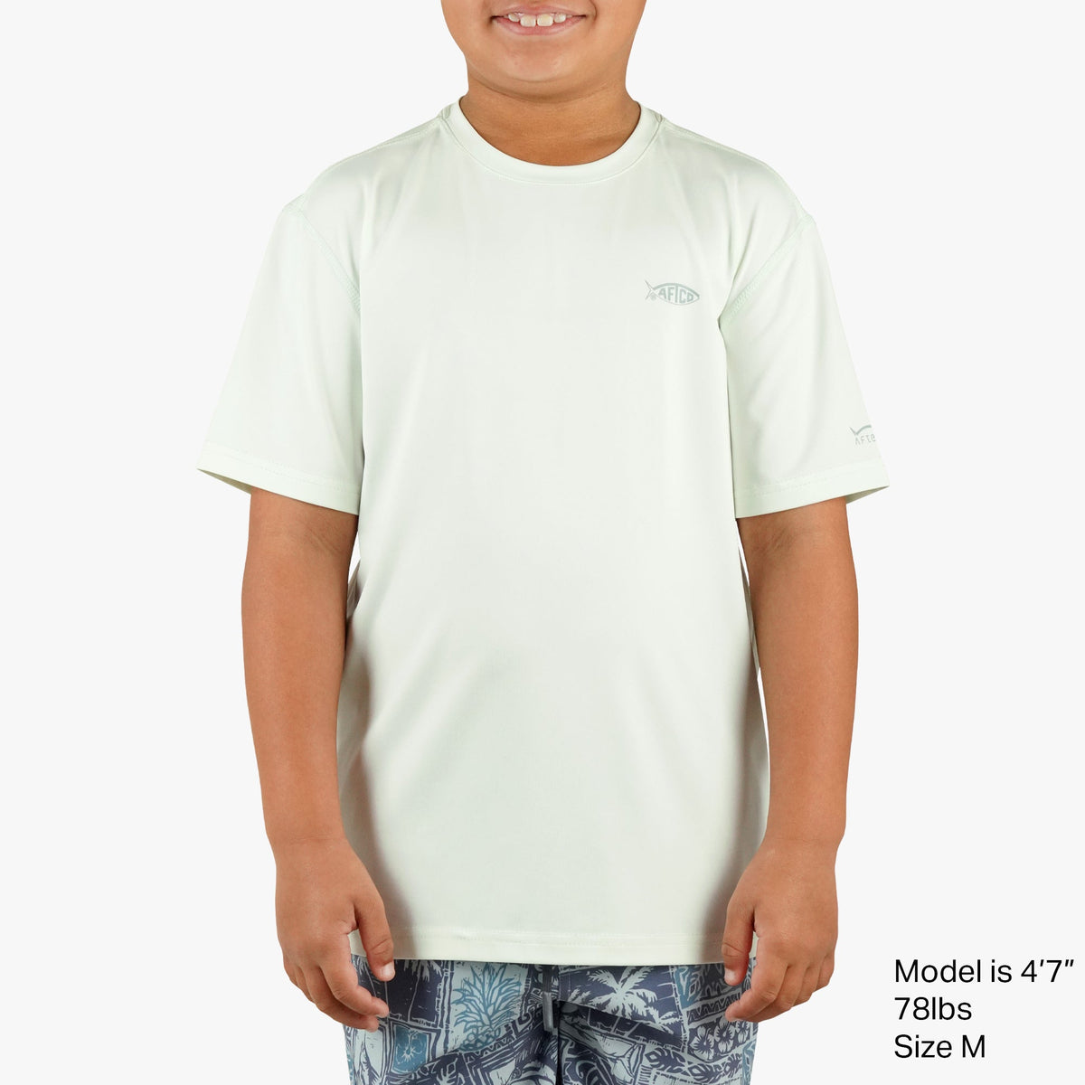 Kids|Mens AFTCO Youth Samurai SS Performance Shirt