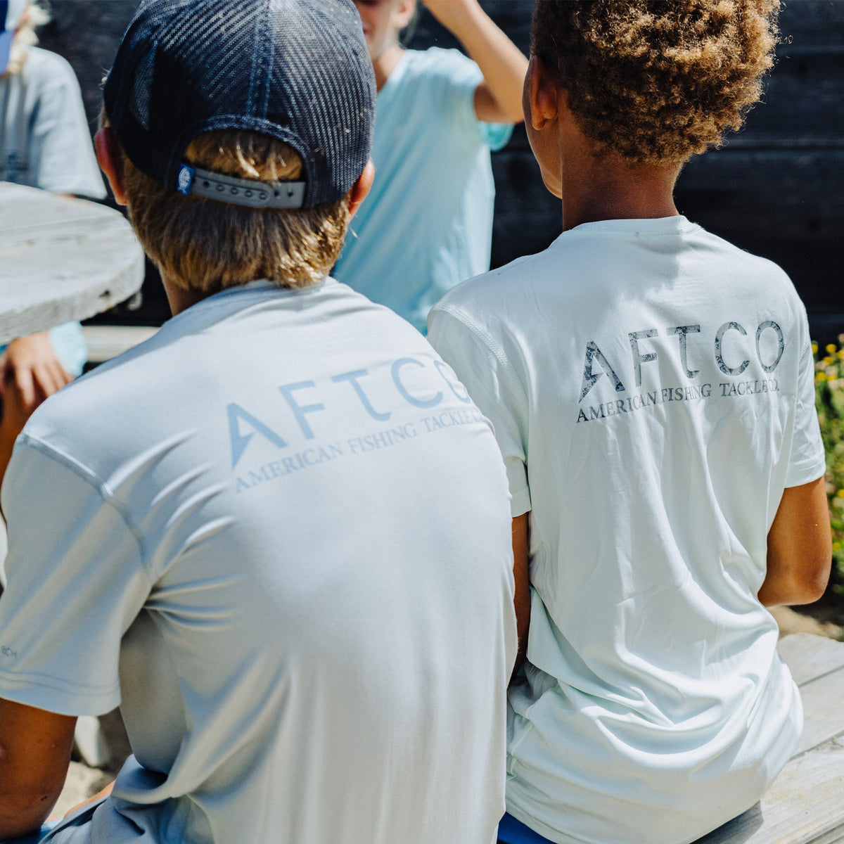 Kids|Mens AFTCO Youth Samurai SS Performance Shirt