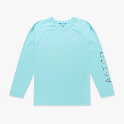Kids|Mens AFTCO Youth Samurai Performance LS Shirt
