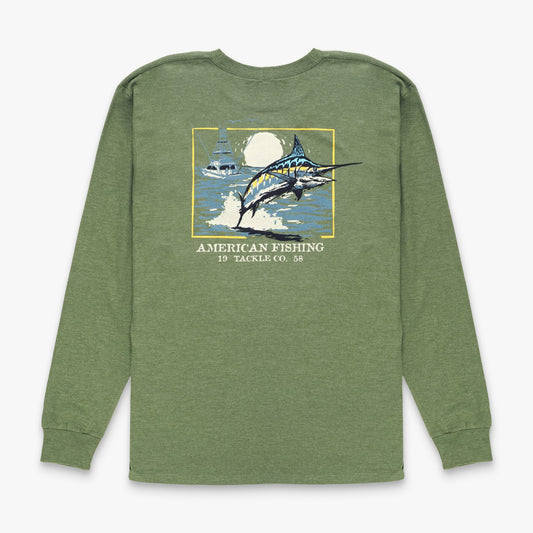 Kids AFTCO Youth Flying Bill Long Sleeve Fishing T-Shirt