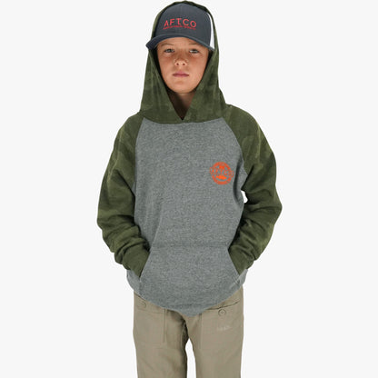 Kids AFTCO Youth Bass Patch Pullover Hoodie