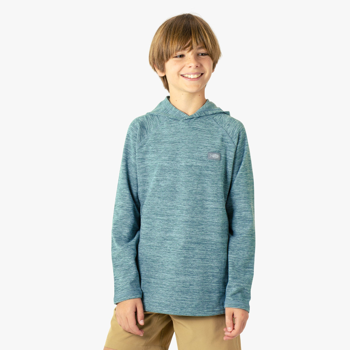 Kids AFTCO Youth Coastal Layer Fishing Pullover Hoodie