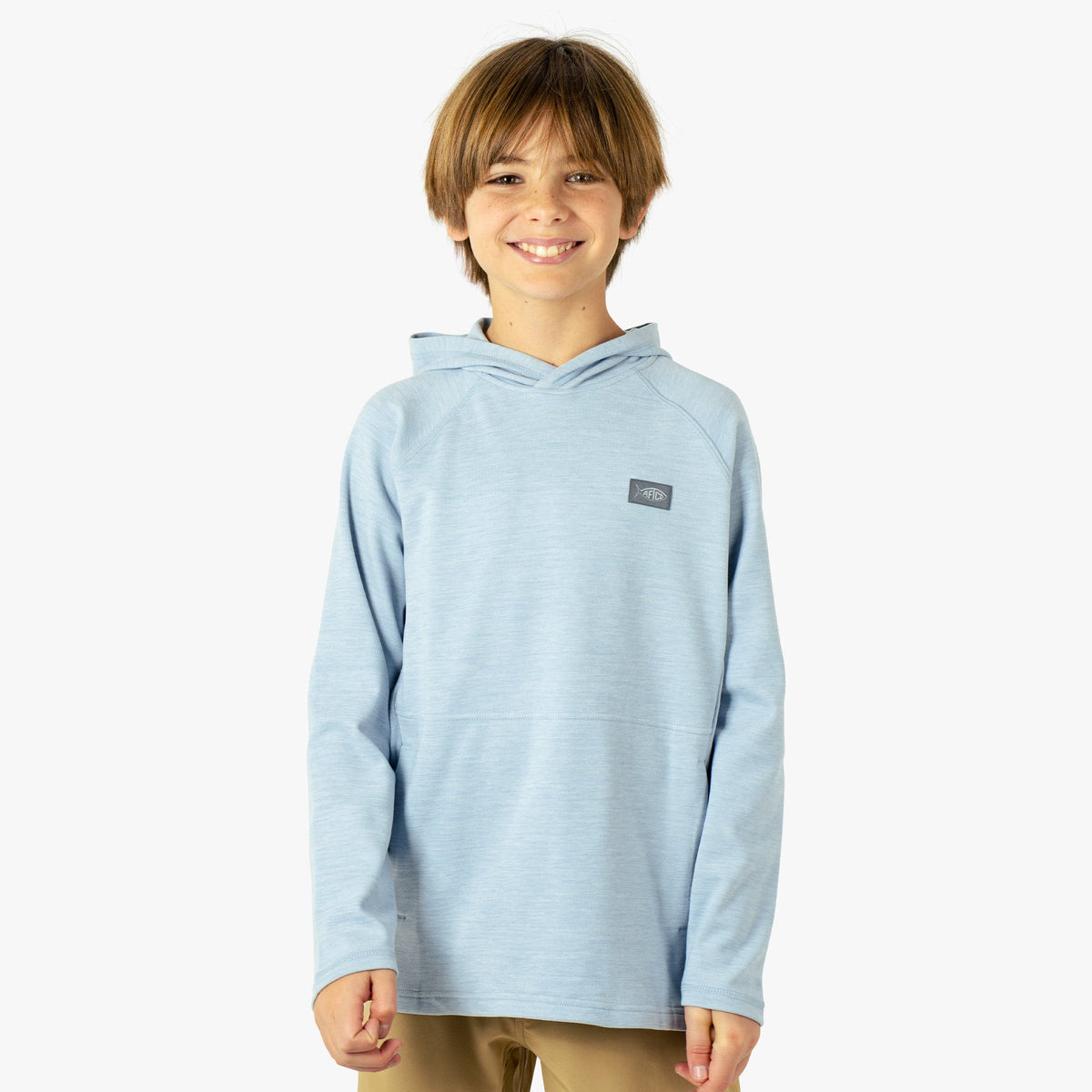 Kids AFTCO Youth Coastal Layer Fishing Pullover Hoodie