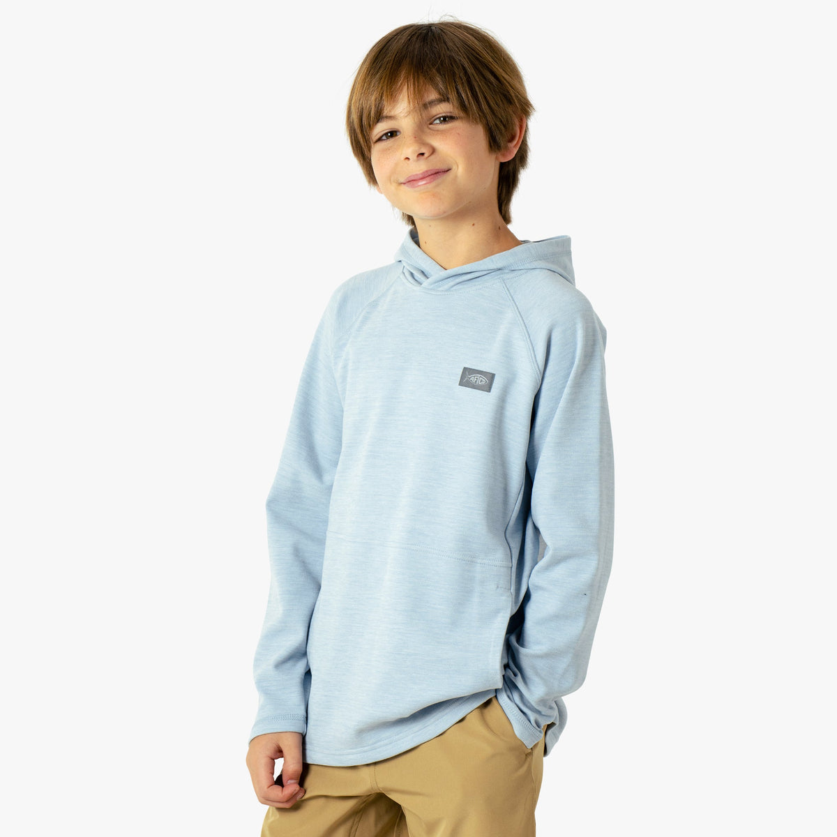 Kids AFTCO Youth Coastal Layer Fishing Pullover Hoodie