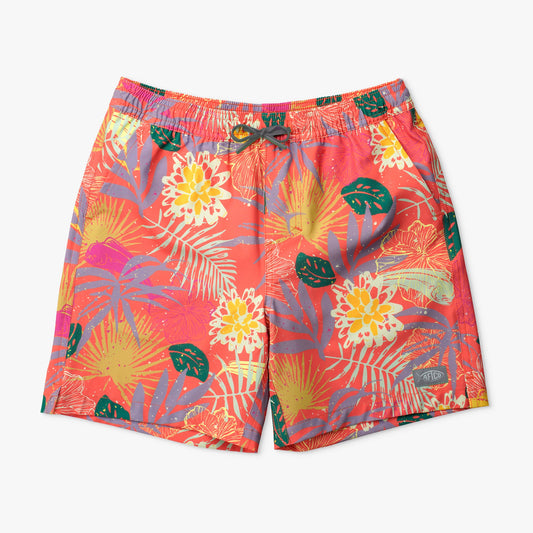 Kids AFTCO Youth Strike Printed Swim Shorts