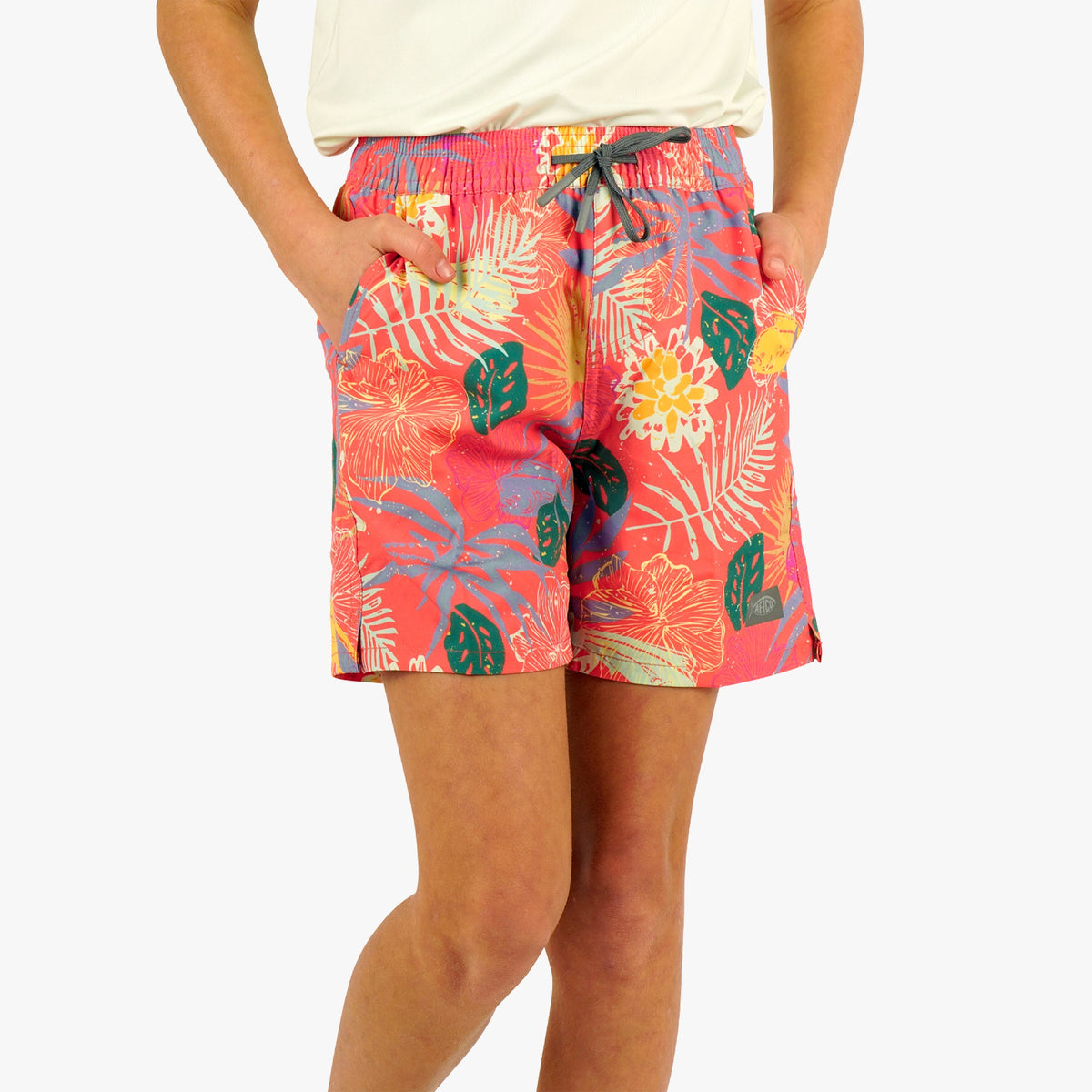 Kids AFTCO Youth Strike Printed Swim Shorts
