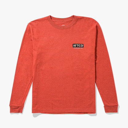 Kids AFTCO Youth On The Road Long Sleeve Fishing T-Shirt