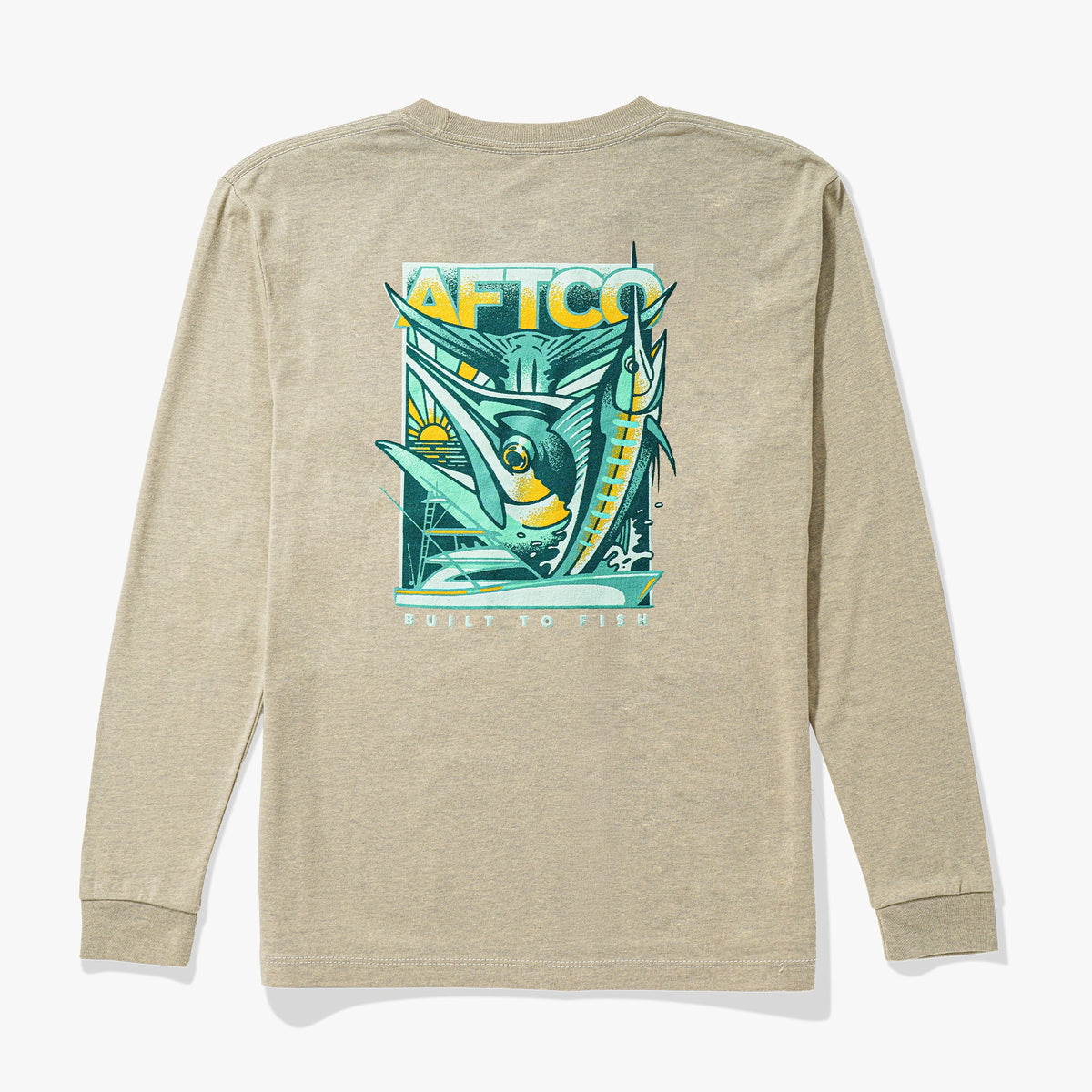 Kids AFTCO Youth Billed Long Sleeve Fishing Shirt