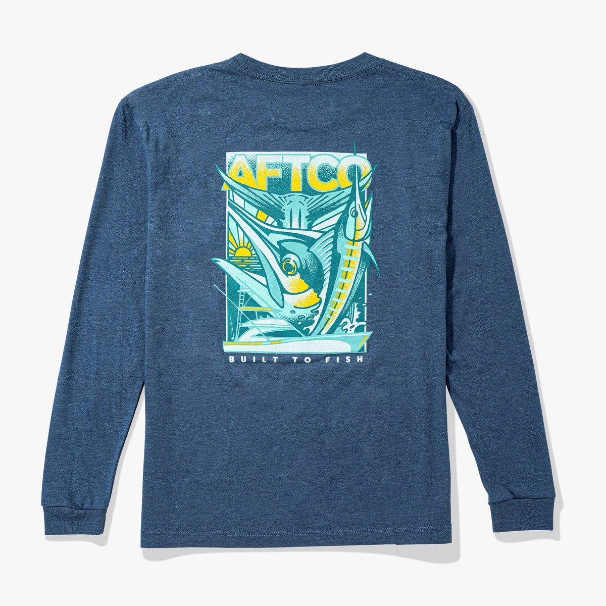 Kids AFTCO Youth Billed Long Sleeve Fishing Shirt