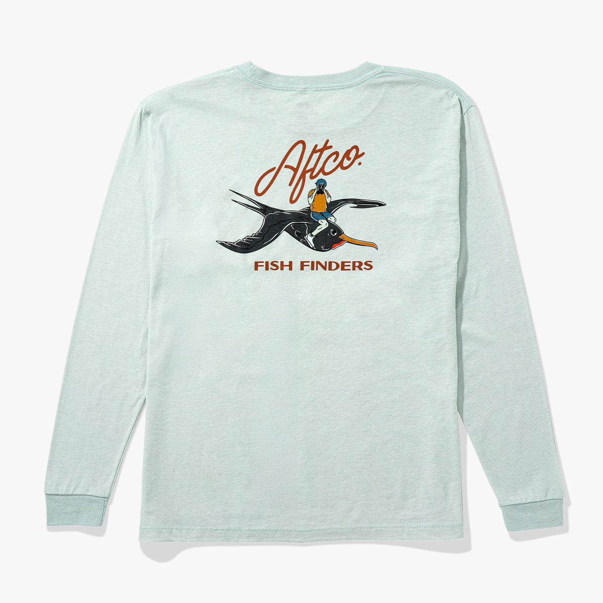 Kids AFTCO Youth Fish Finders Long Sleeve Fishing Shirt