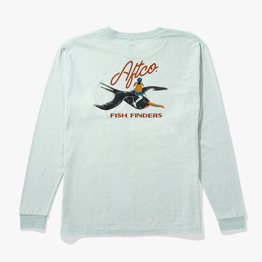 Kids AFTCO Youth Fish Finders Long Sleeve Fishing Shirt
