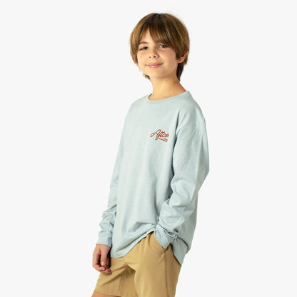 Kids AFTCO Youth Fish Finders Long Sleeve Fishing Shirt