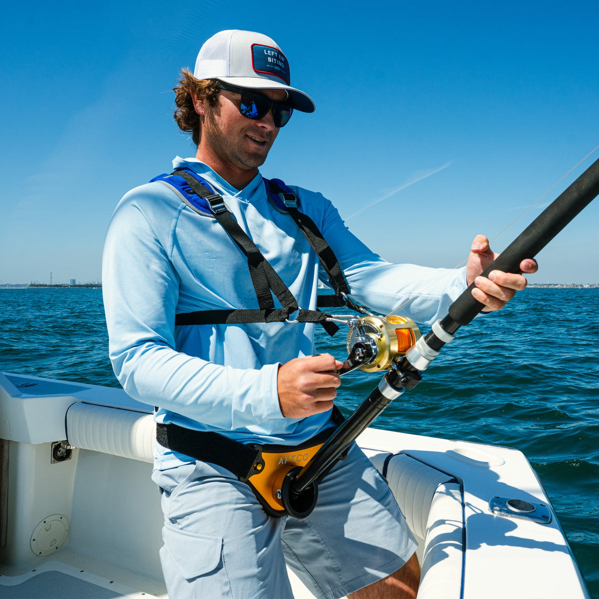 Tackle & Gear AFTCO Alijos Fishing Rod Holder Belt